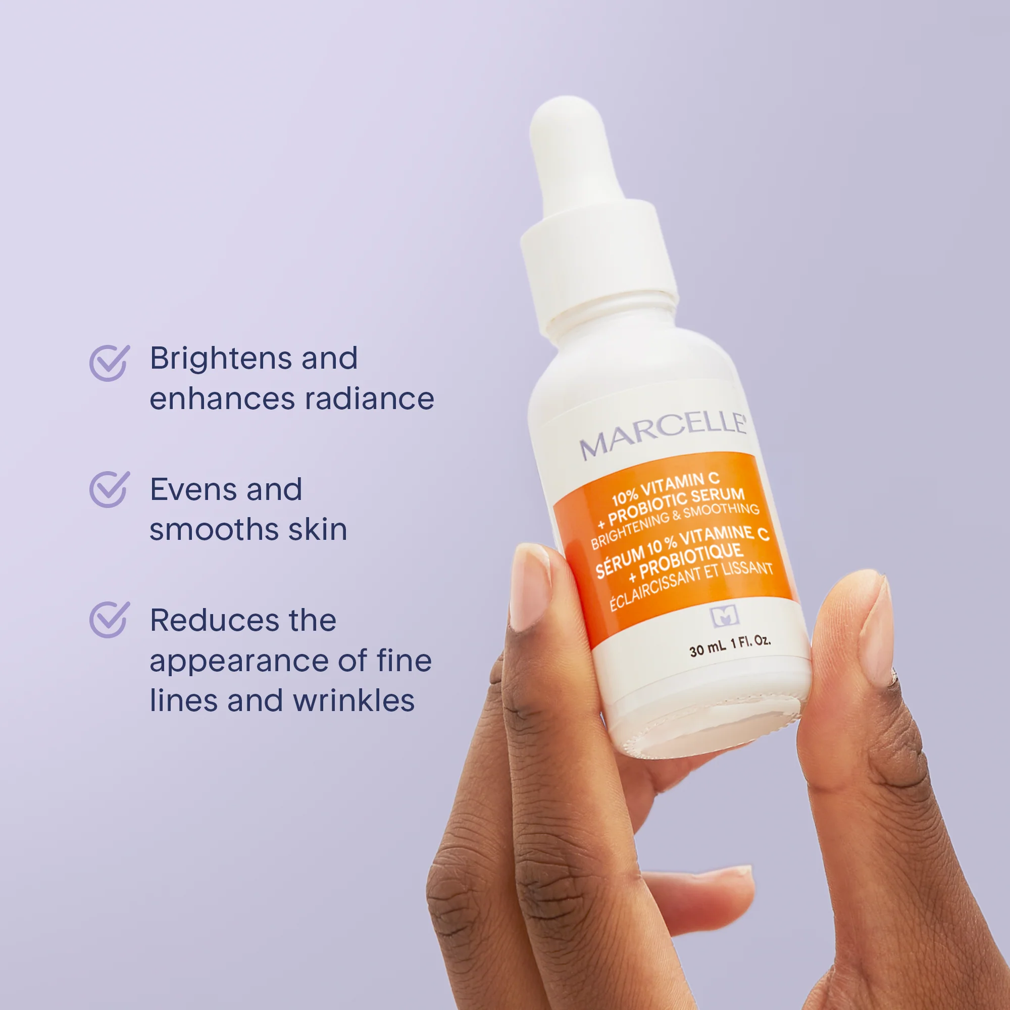 Sérum 10% vitamine C + probiotiques - 30mL - Image 3