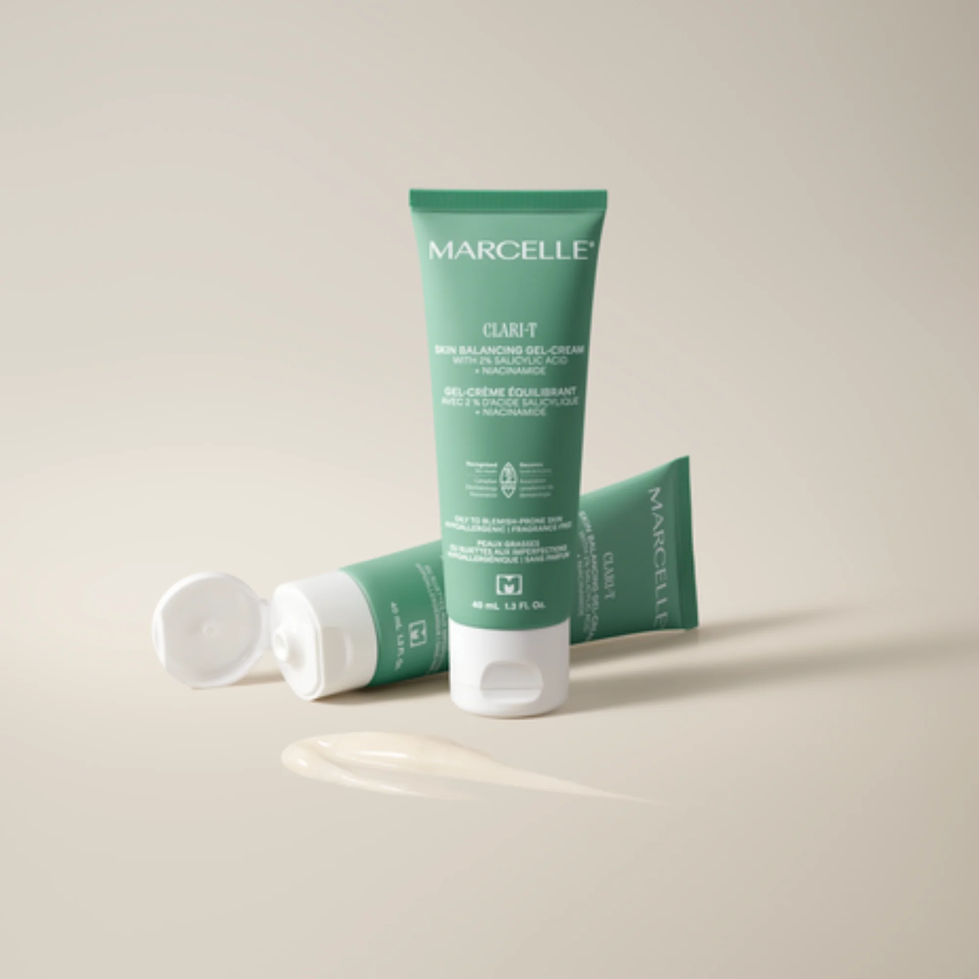 Clari-T Gel-crème équilibrant avec 2 % d'acide salicylique + Niacinamide - Image 4