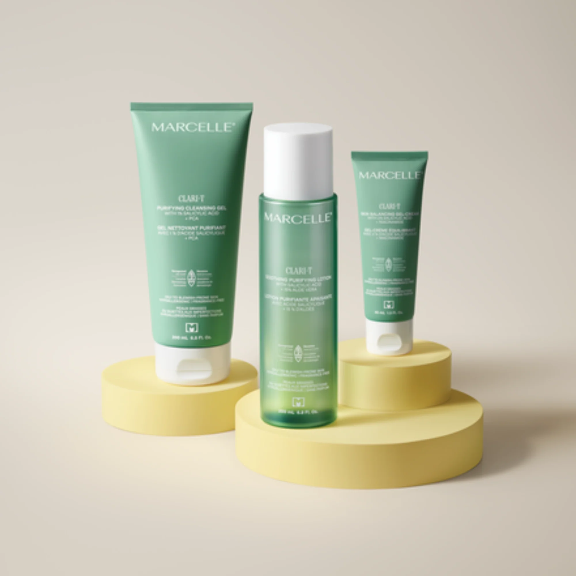 Clari-T Gel-crème équilibrant avec 2 % d'acide salicylique + Niacinamide - Image 5