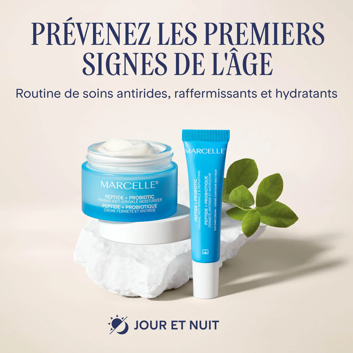 Peptide + Probiotique crème contour yeux fermeté, antiride et antipoche - Image 4