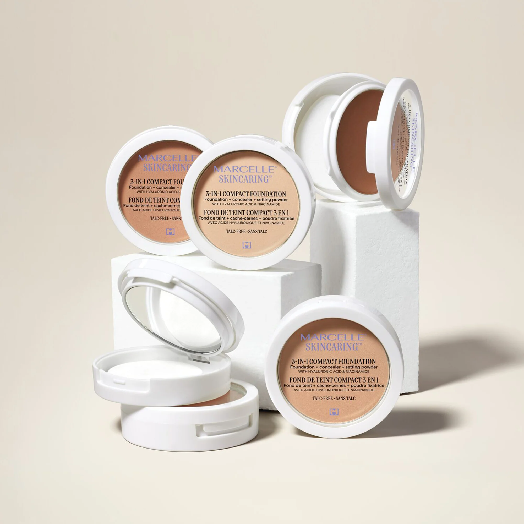 Fond de teint compact 3 en 1 Skincaring - Image 11