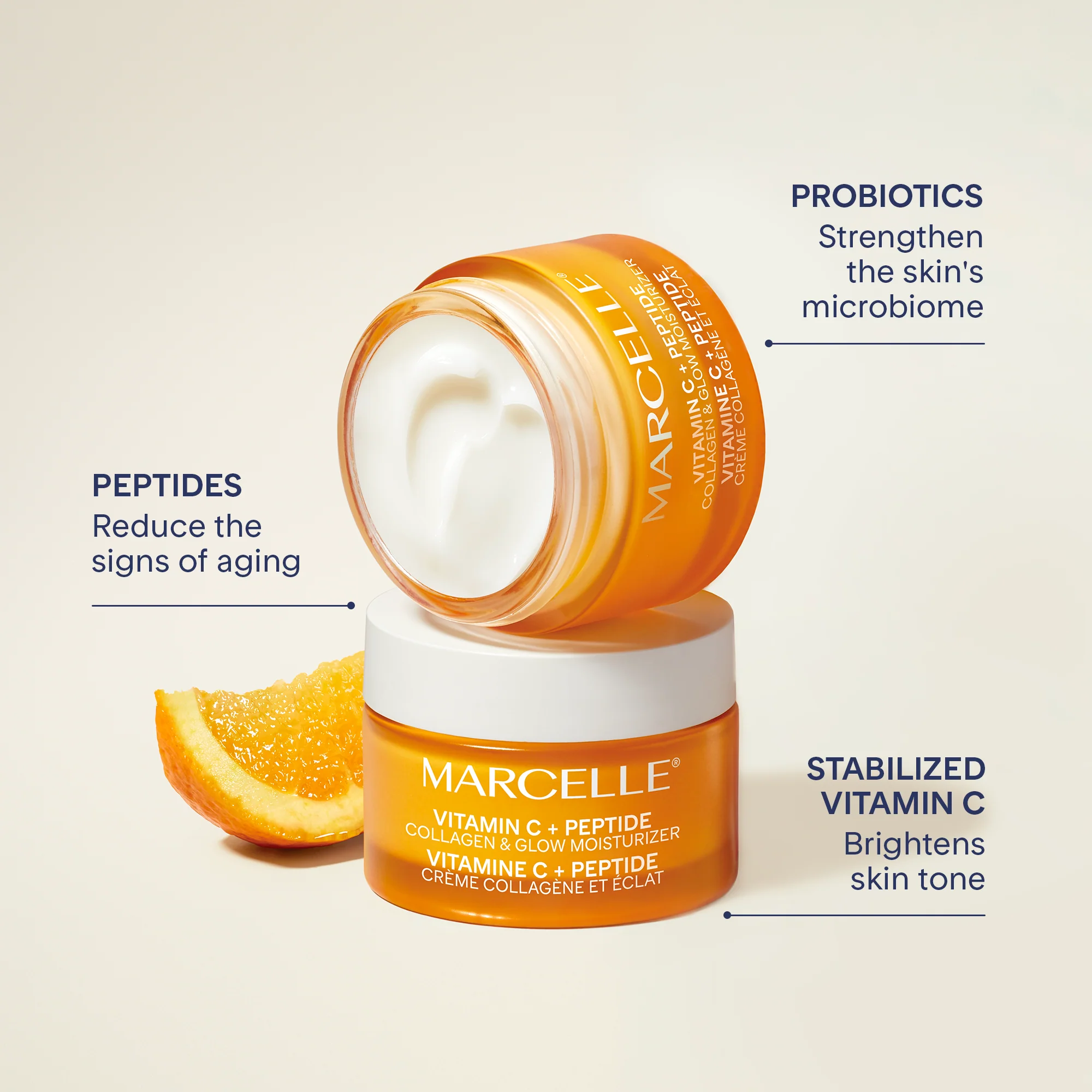 Crème collagène et éclat vitamine C + peptide - Image 5